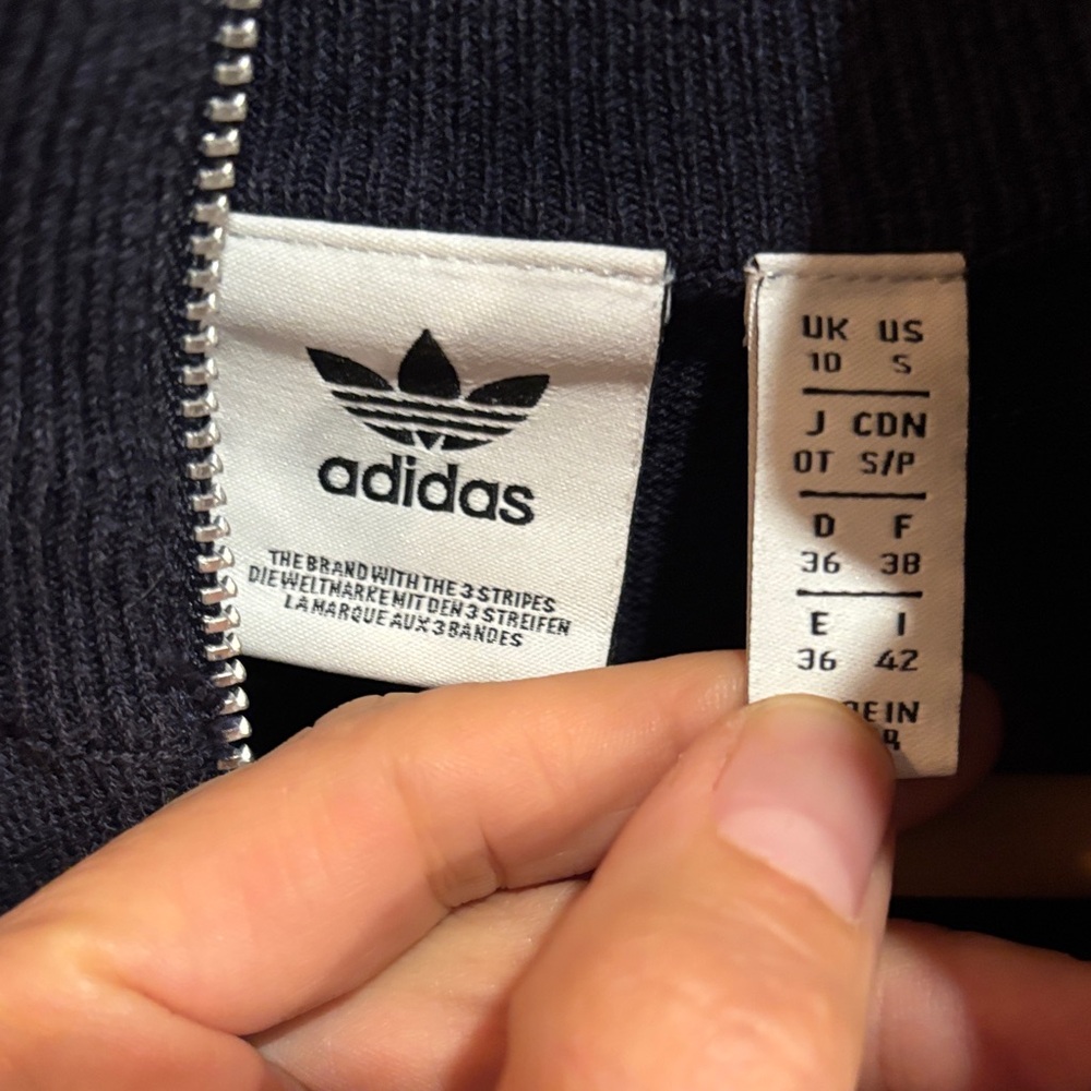 Adidas Dark Blue Dress with White Accents - Picture 2 of 5